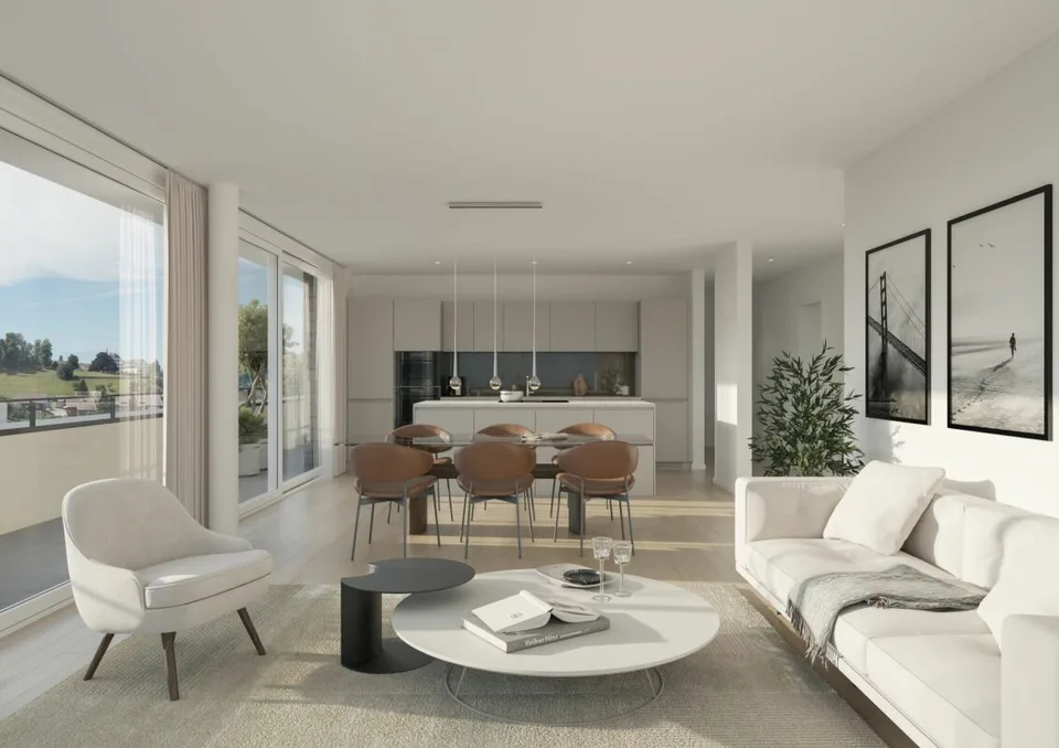 Appartamento in attico progetto di costruzione nuova Gurnigelstrasse Riggisberg