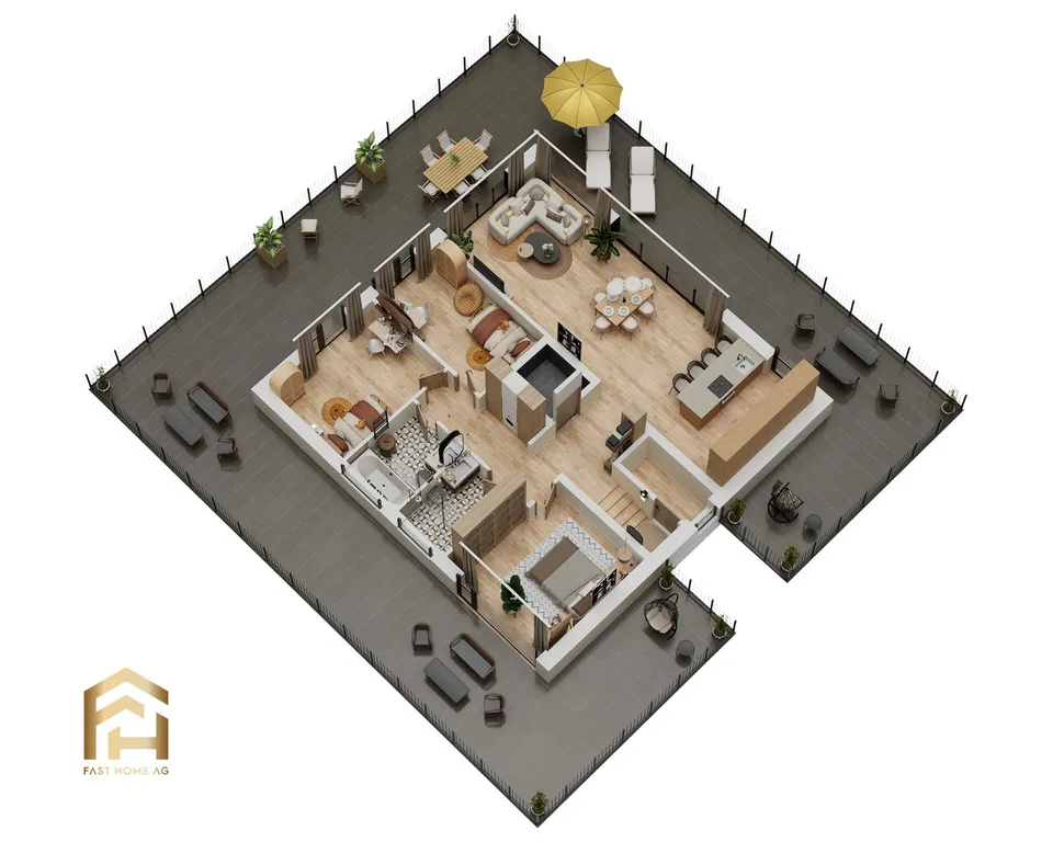 Appartamento in attico di 4,5 locali situato in modo attraente a Ried-Brig – foto 6 di 12