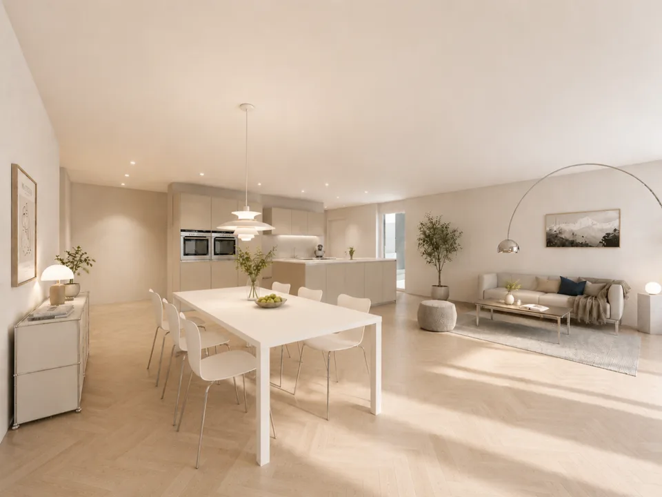 Grosszügige 6.5 Zimmer-Terrassen-Wohnung mit Weitsicht