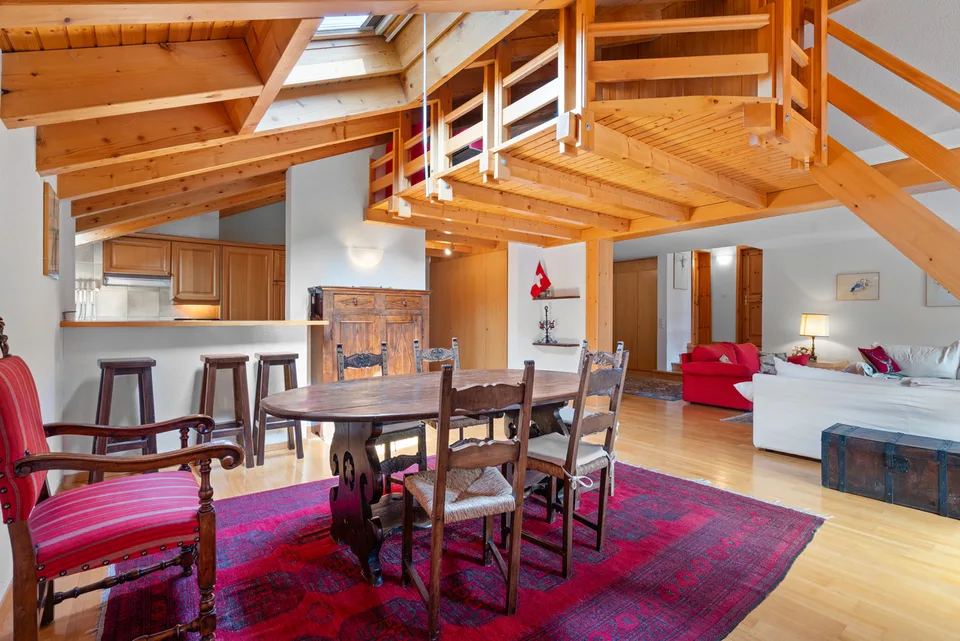 Spacieux appartement 4 chambres centre Crans et golf