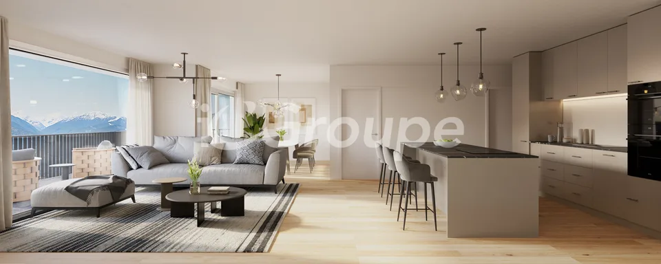 Appartements Premium mit 3,5 oder 4,5 Zimmern in Savièse