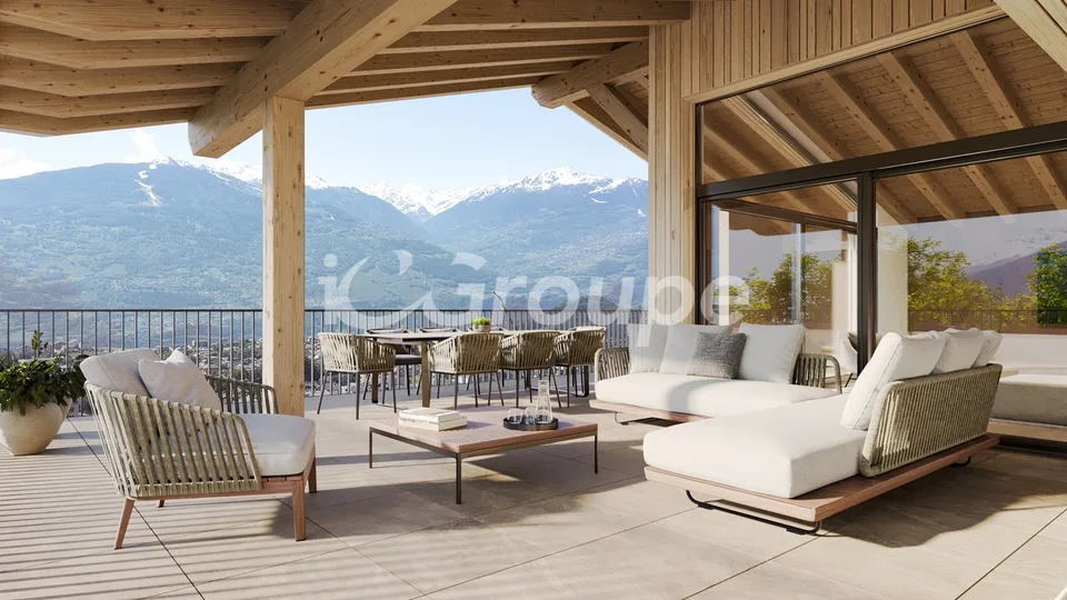 Appartements Premium mit 3,5 oder 4,5 Zimmern in Savièse