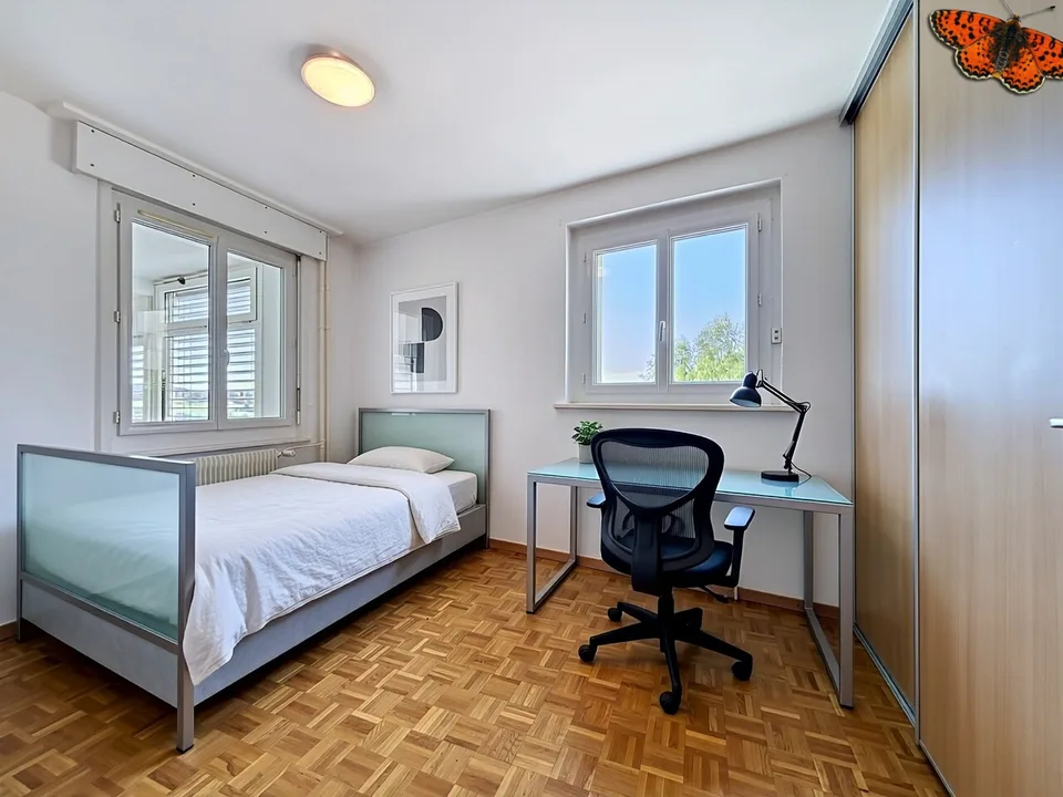 Wohnung mit 4.5 Zimmern, Veranda und Terrasse im Zentrum von Romont