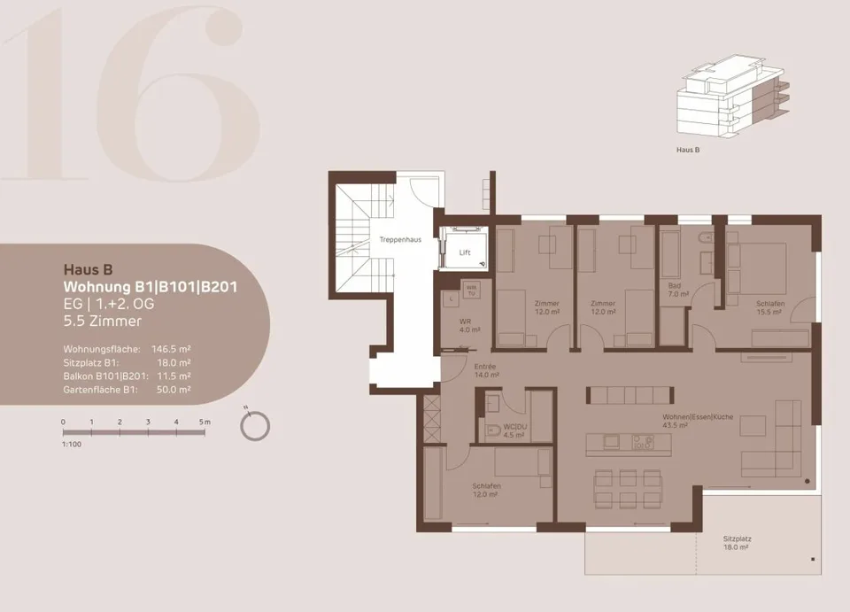 Grosszügige 5.5-Zimmer Wohnung - Projekt "Mittelzelgli" überzeugt!