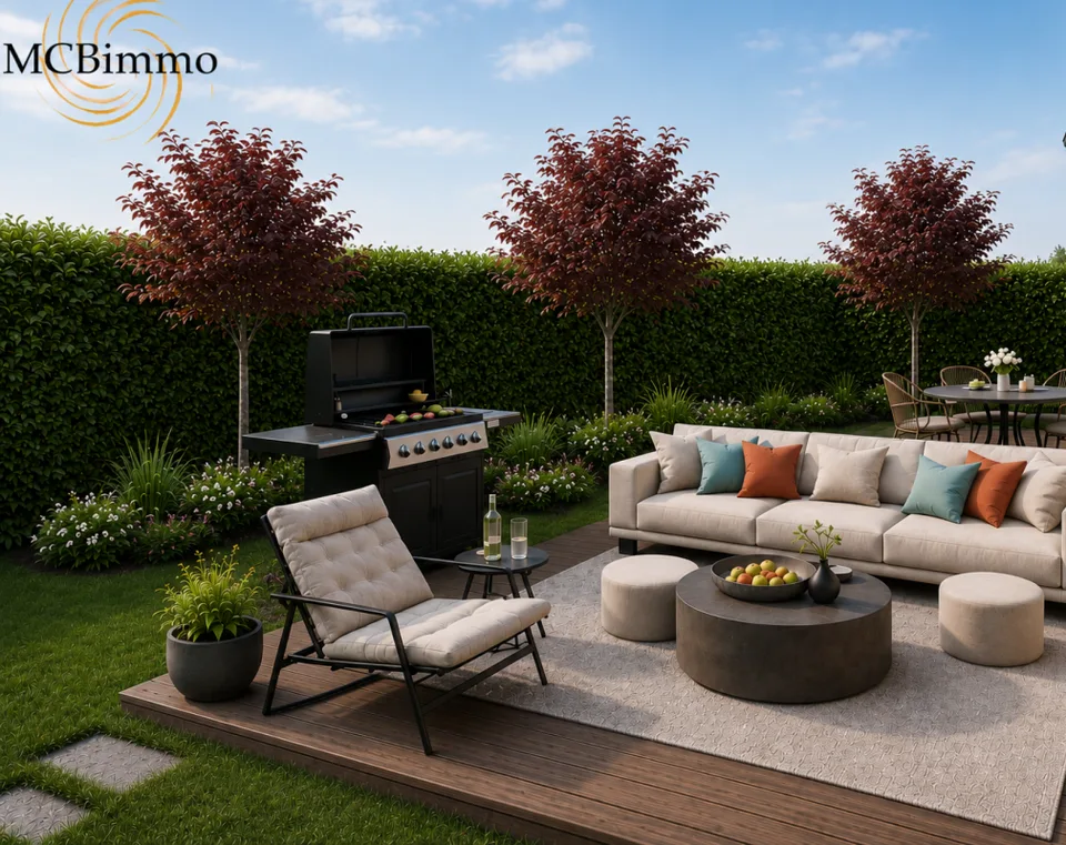 MCBimmo vous présente un magnifique appartement neuf de 4.5 pièces en Terrasse Pelouse
