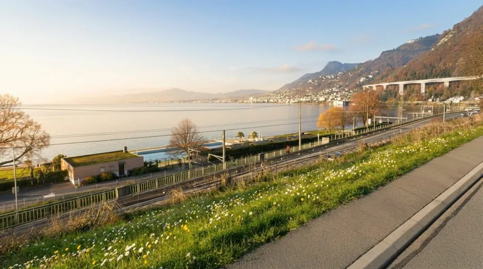 Parcelle constructible en première ligne lac