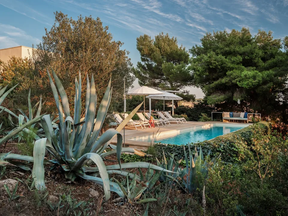 Villa mit Pool und atemberaubendem Meerblick im Herzen des Naturparks Porto Selvaggio – Foto 13 von 30