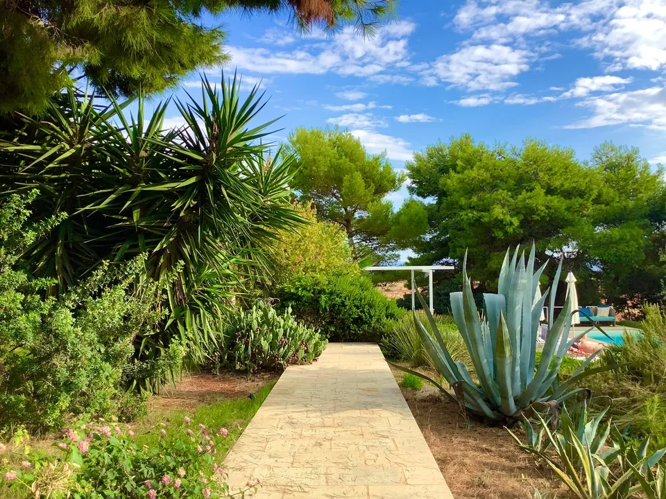 Villa mit Pool und atemberaubendem Meerblick im Herzen des Naturparks Porto Selvaggio – Foto 10 von 30
