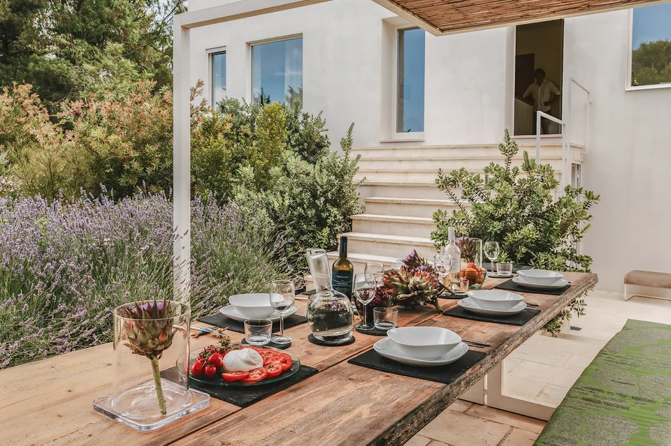 Villa mit Pool und atemberaubendem Meerblick im Herzen des Naturparks Porto Selvaggio – Foto 29 von 30