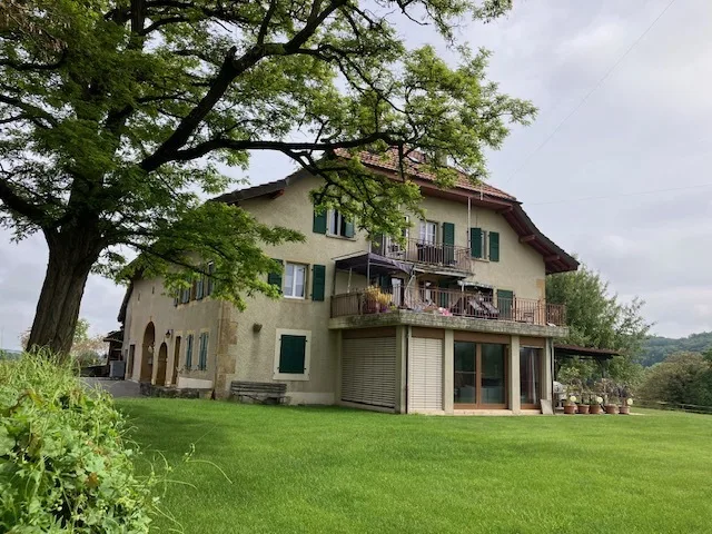 Deux bâtiments avec grand potentiel de rendement. Hors zone à bâtir.