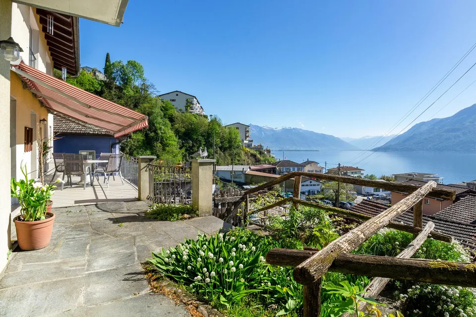 Un panorama da godersi ogni giorno dal terrazzo di casa