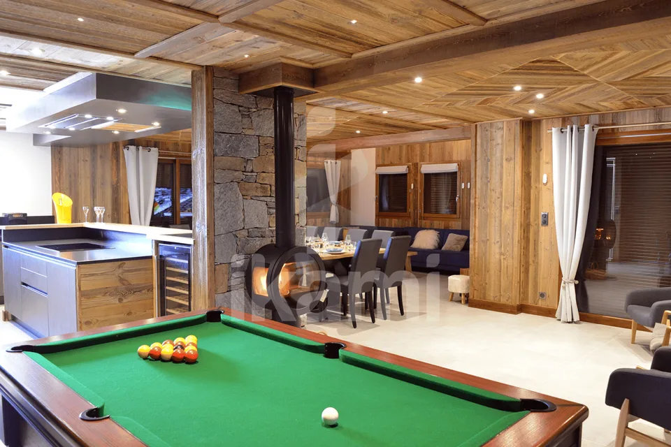 Chalet der Superlative, Skifahren vor der Haustür, Le Corbier, Skigebiet Sybelles