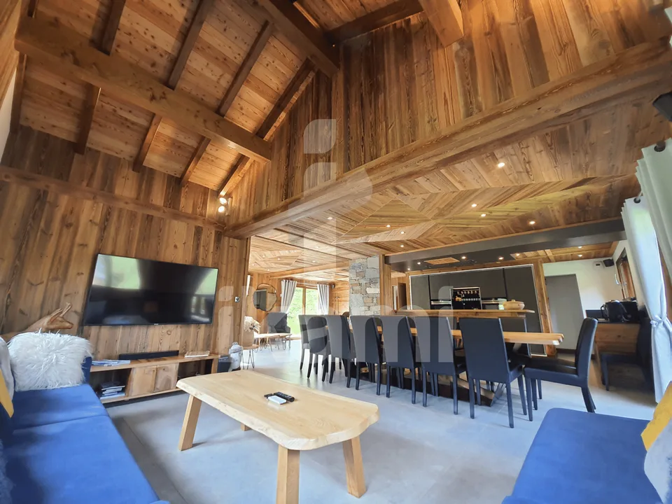 Chalet der Superlative, Skifahren vor der Haustür, Le Corbier, Skigebiet Sybelles