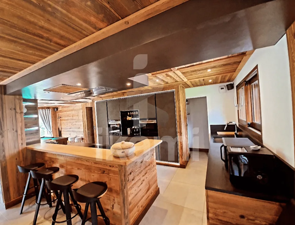Chalet der Superlative, Skifahren vor der Haustür, Le Corbier, Skigebiet Sybelles