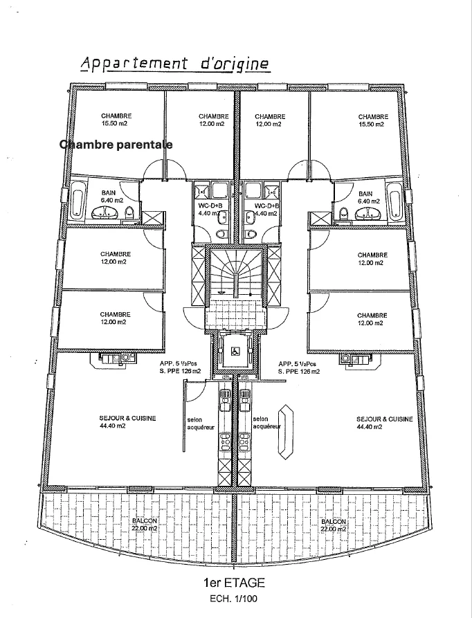 Sehr schönes 4,5-Zimmer-Apartment in Bevaix – Foto 11 von 11