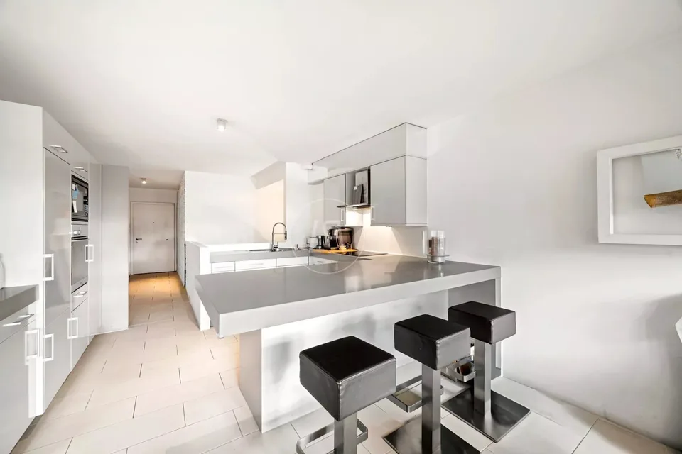Schöne schlüsselfertige Wohnung mit Terrasse und Garten im Herzen von Pully