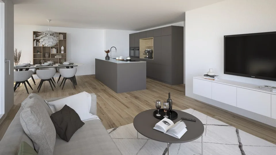 exklusive 4.5 Zimmer-Gartenwohnungen in Arch ...