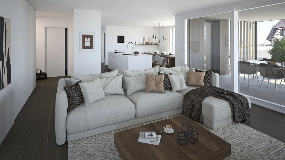 exklusive 4.5 Zimmer-Gartenwohnungen in Arch ...