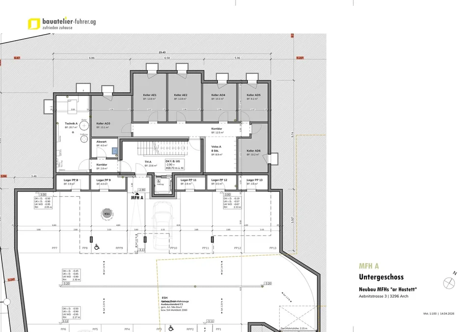 Exclusive 4.5 room garden apartments in Arch – photo 14 of 16