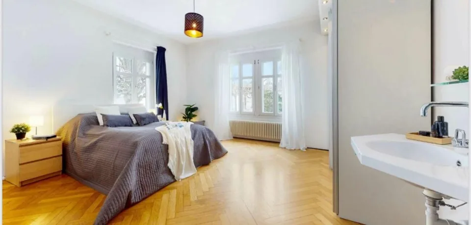 Spannendes Projekt aus Mehrfamilienhaus und grossem Gartenanteil als Baulandreserve