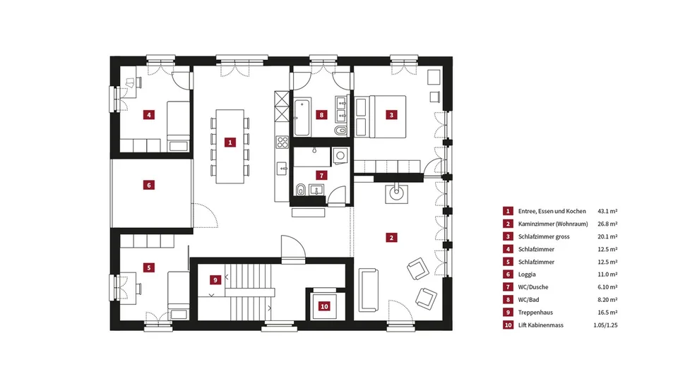 Appartement charmant de 4,5 pièces avec panorama montagnard à Ardez – photo 18 sur 18