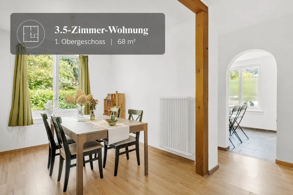 Maison multifamiliale attractive avec trois appartements à Zürich-Seebach