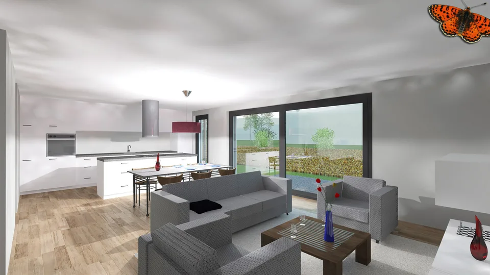 Prächtige Villen in Givisiez - PPE-Fläche von 119 m²!