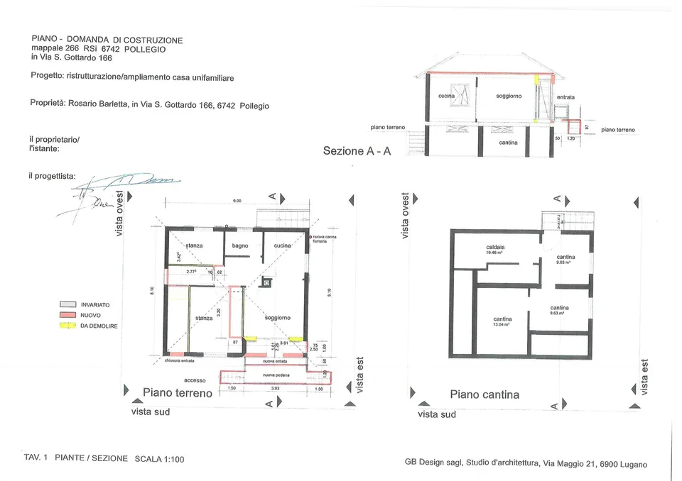 Casa unifamiliare a Pollegio – Zona Pedemonte – foto 21 di 21