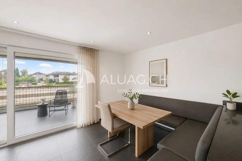 Appartement en propriété moderne avec jardin d'hiver