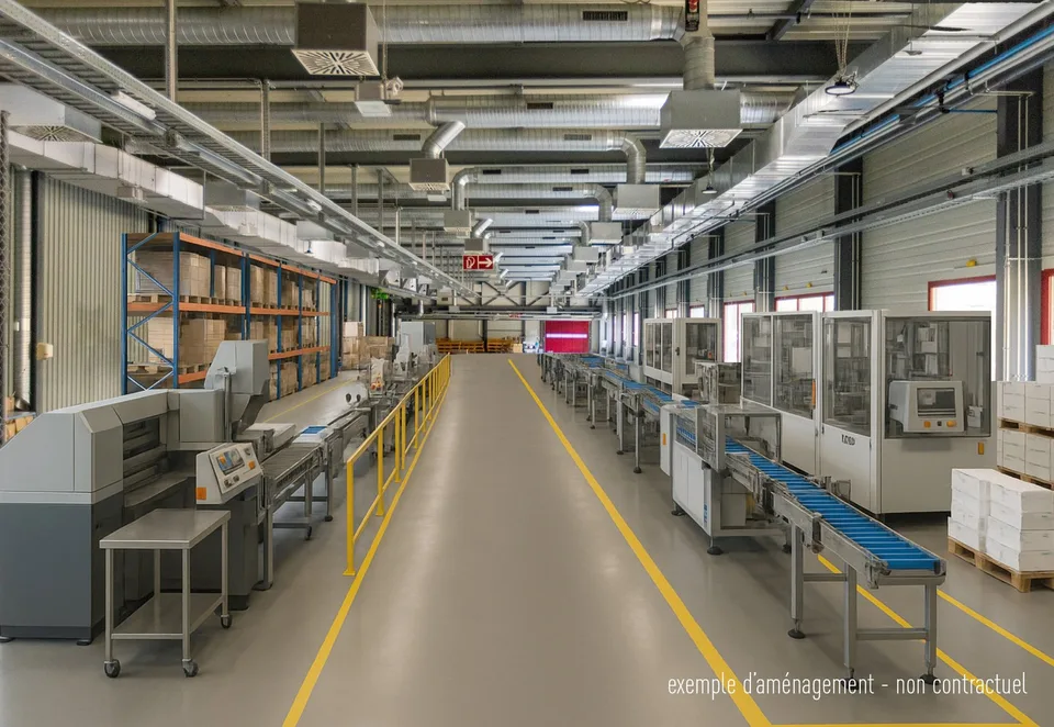 Halle de production et/ou stockage