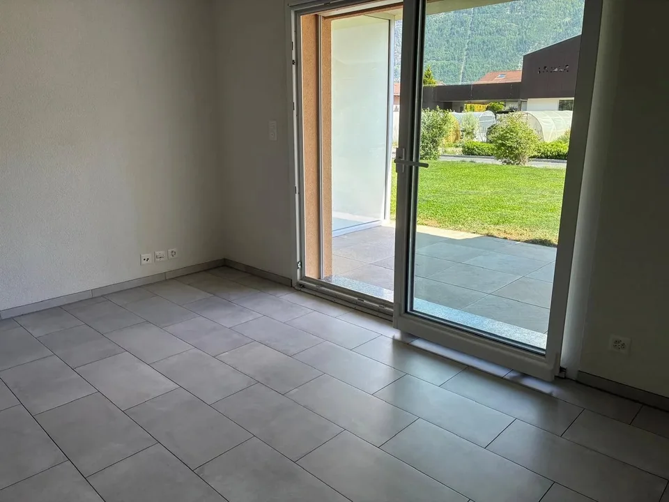 Zu vermieten: charmantes Studio im Erdgeschoss mit Terrasse