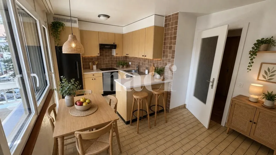 Appartement de 4 pièces avec balcon en centre-ville