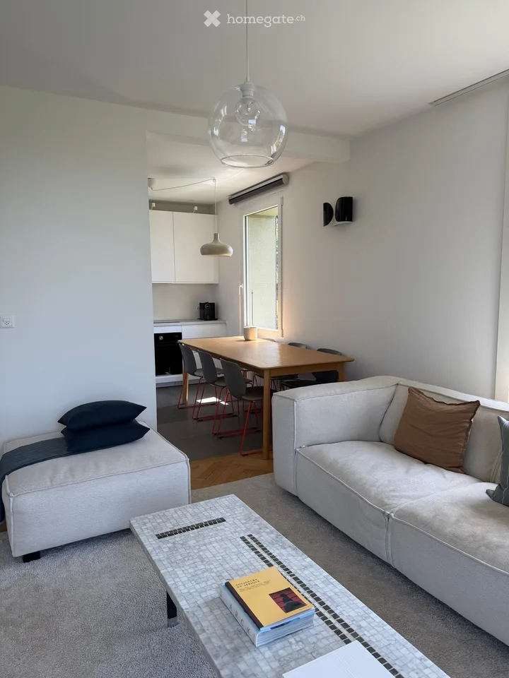 All-inclusive - Appartamento arredato 2.5 locali con balcone a Renens