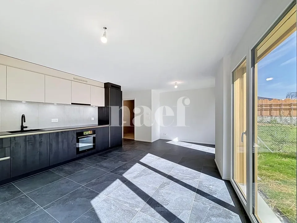 New apartment with garden
