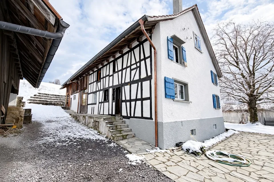 Befristet: Charmantes 5.5-Zimmer-Bauernhaus in ruhiger Lage in Horgen