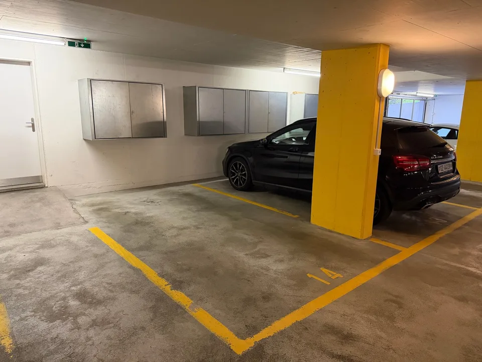Tiefgaragenplatz an zentraler Lage in Wilen b. Wollerau
