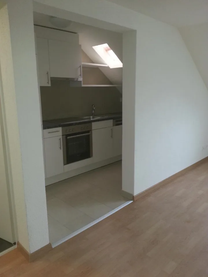 Bell'appartamento mansardato di 2 camere in affitto