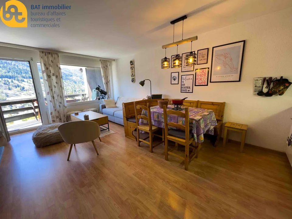 Bello appartamento di 2 locali con vista panoramica a Vercorin