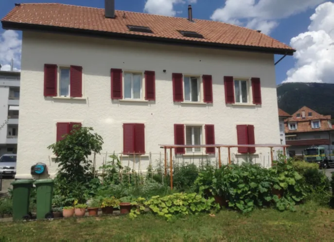 Zauberhafte 3.5-Zimmer-Wohnung mit Châlet-Chic im Dorfzentrum von Bettlach