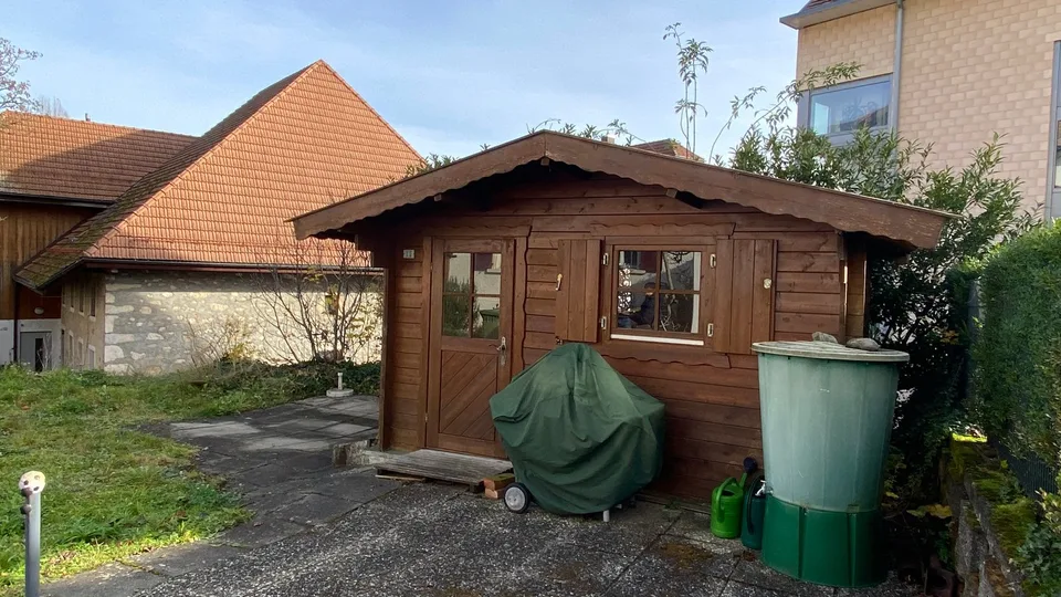Zauberhafte 3.5-Zimmer-Wohnung mit Châlet-Chic im Dorfzentrum von Bettlach