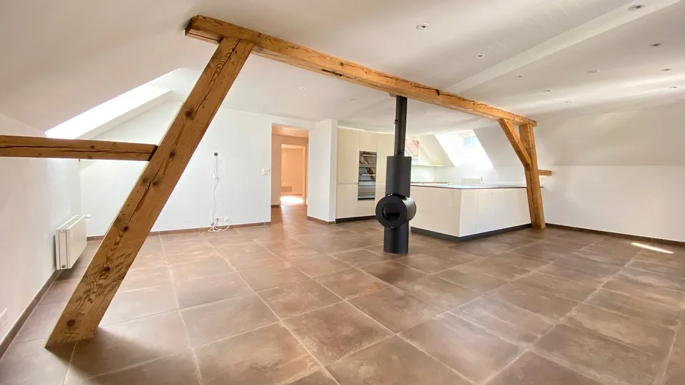 Appartamento incantato di 3,5 locali con stile chalet nel centro del villaggio di Bettlach – foto 8 di 19