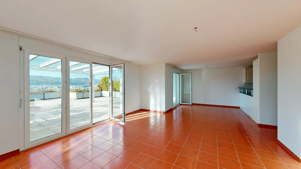 Vivere in una posizione elevata, con vista panoramica e grande terrazza