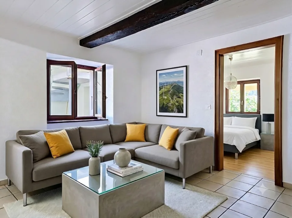Appartement 2 pièces au rez-de-chaussée