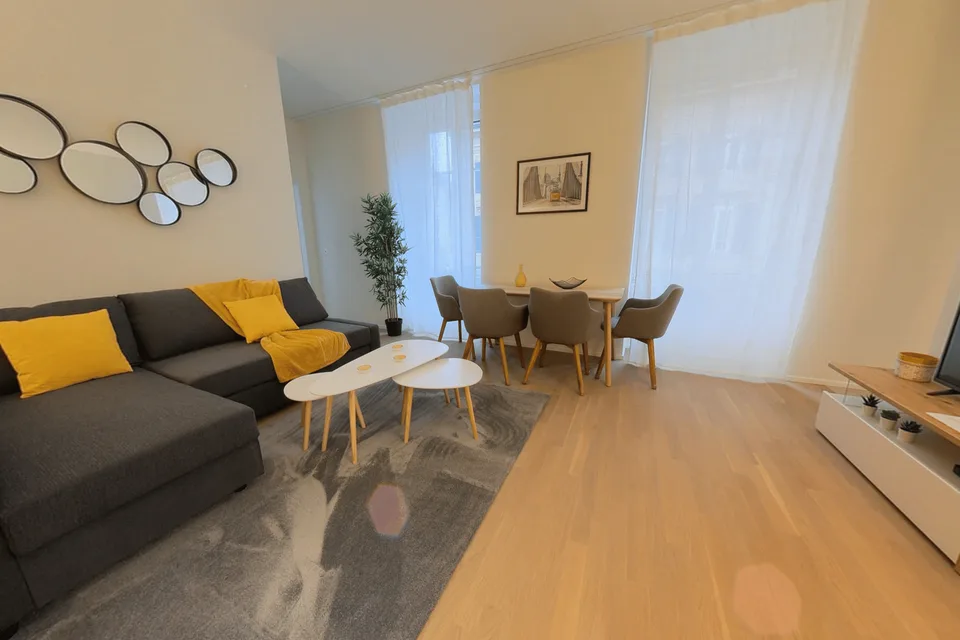Komfortables 1-Zimmer-Wohnung möbliert - 50 m² - Stadtzentrum mit inkludierten Nebenkosten