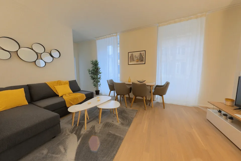 Komfortables 1-Zimmer-Wohnung möbliert - 50 m² - Stadtzentrum mit Nebenkosten inklusive – Foto 8 von 9