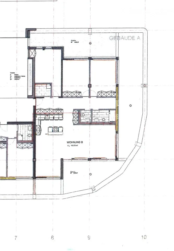 Appartamento in attico con vista lontana