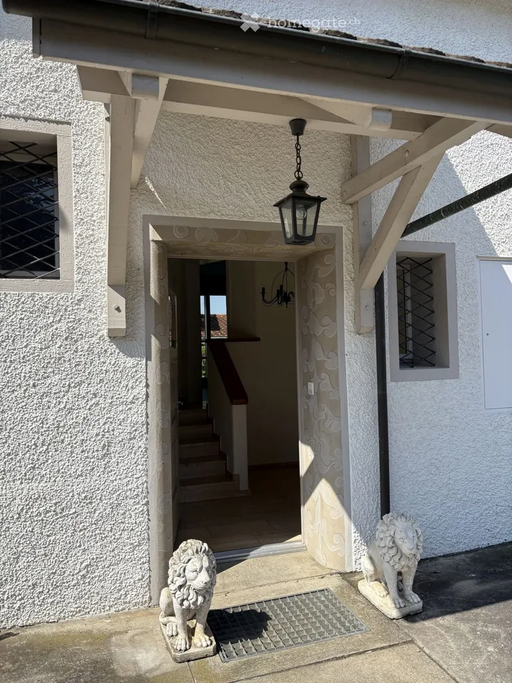 Herrschaftliches 6.5-Zimmer-Anwesen mit Garage, Geräte-/Hobby-Gebäude und grossem Garten in Dorf ZH