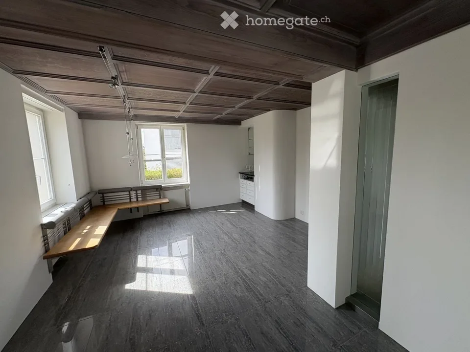 Herrschaftliches 6.5-Zimmer-Anwesen mit Garage, Geräte-/Hobby-Gebäude und grossem Garten in Dorf ZH