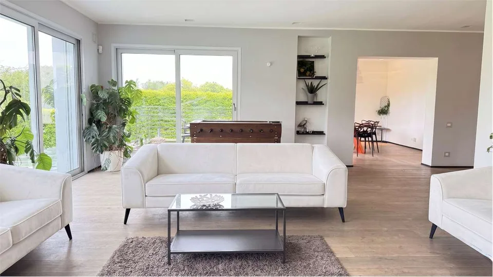 Beautiful luxury villa with covered pool and park - near Switzerland