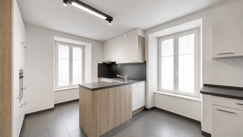 Schönes 4-Zimmer-Apartment mit großem Balkon, Garten und in einer sehr ruhigen Nachbarschaft